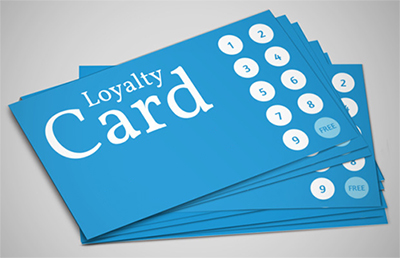 example loyalty card